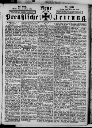 Neue preußische Zeitung vom 08.08.1875