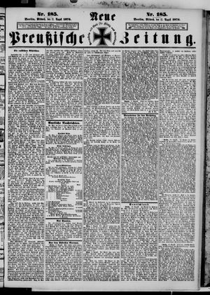 Neue preußische Zeitung vom 11.08.1875