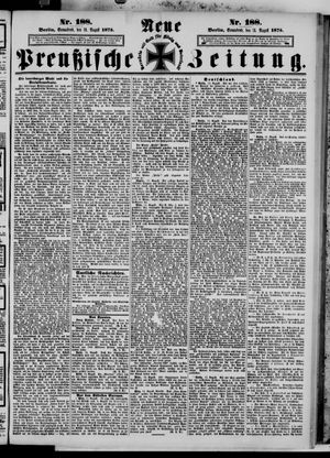 Neue preußische Zeitung on Aug 14, 1875