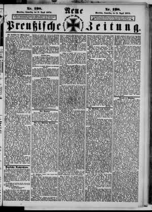 Neue preußische Zeitung vom 26.08.1875