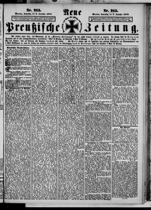 Neue preußische Zeitung vom 16.09.1875