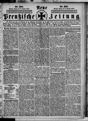 Neue preußische Zeitung vom 19.09.1875