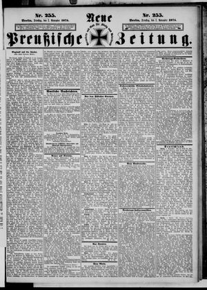 Neue preußische Zeitung on Nov 2, 1875