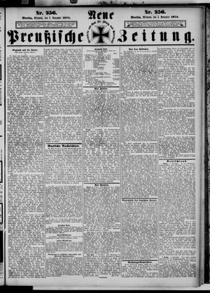 Neue preußische Zeitung vom 03.11.1875