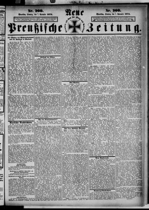 Neue preußische Zeitung vom 07.11.1875