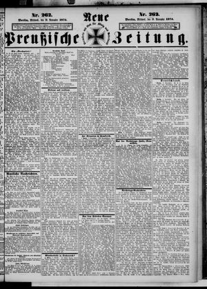 Neue preußische Zeitung vom 10.11.1875