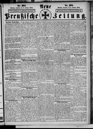 Neue preußische Zeitung vom 25.11.1875