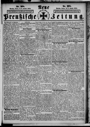 Neue preußische Zeitung vom 28.11.1875