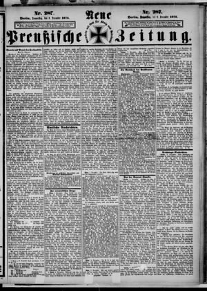 Neue preußische Zeitung vom 09.12.1875