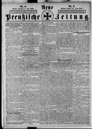 Neue preußische Zeitung vom 01.01.1876