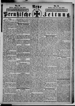 Neue preußische Zeitung vom 04.01.1876