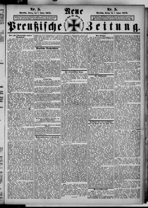 Neue preußische Zeitung vom 07.01.1876