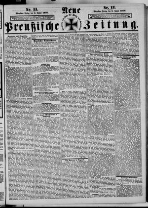 Neue preußische Zeitung vom 14.01.1876