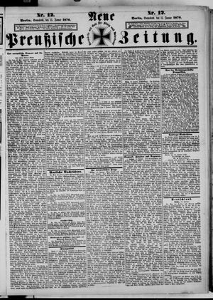 Neue preußische Zeitung vom 15.01.1876
