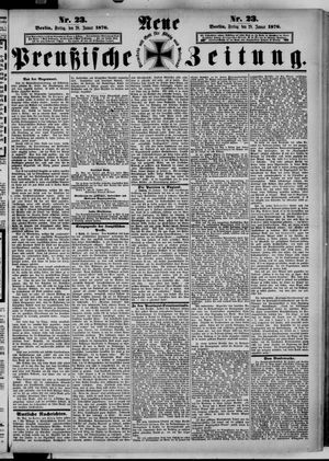 Neue preußische Zeitung vom 28.01.1876
