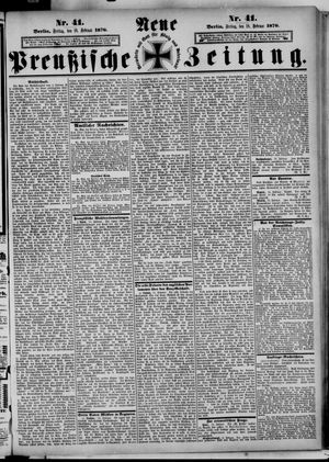 Neue preußische Zeitung vom 18.02.1876