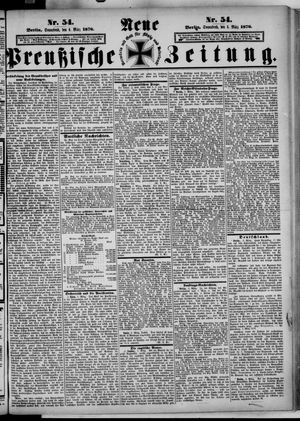Neue preußische Zeitung vom 04.03.1876