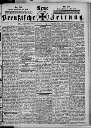 Neue preußische Zeitung vom 08.03.1876