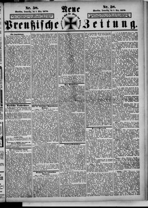 Neue preußische Zeitung vom 09.03.1876