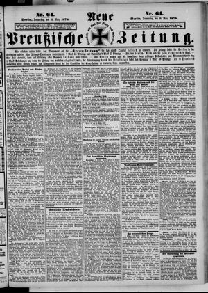 Neue preußische Zeitung vom 16.03.1876