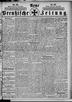 Neue preußische Zeitung vom 24.03.1876