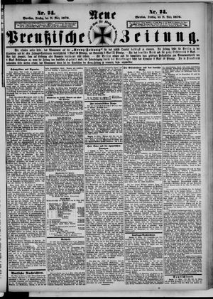 Neue preußische Zeitung vom 28.03.1876