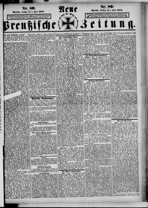 Neue preußische Zeitung vom 04.04.1876