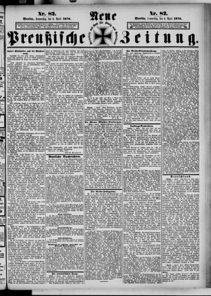 Neue preußische Zeitung vom 06.04.1876