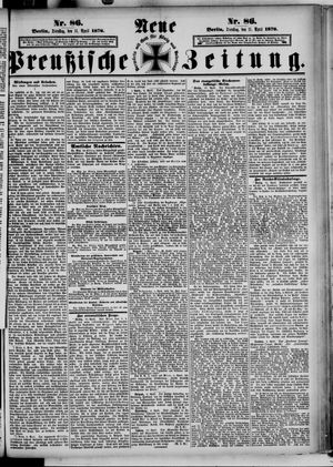 Neue preußische Zeitung vom 11.04.1876