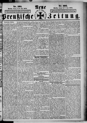 Neue preußische Zeitung vom 30.04.1876