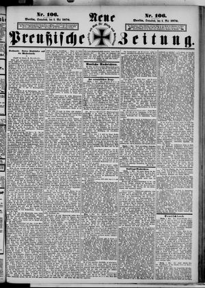 Neue preußische Zeitung vom 06.05.1876