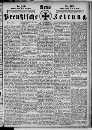 Neue preußische Zeitung vom 14.05.1876