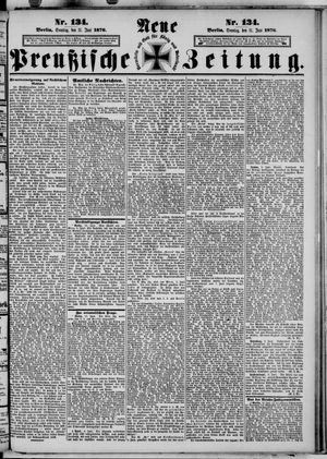 Neue preußische Zeitung vom 11.06.1876