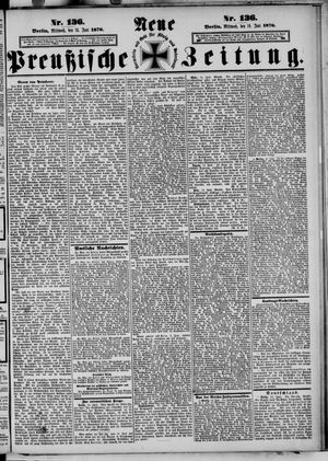 Neue preußische Zeitung vom 14.06.1876