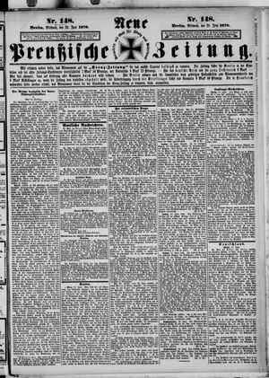 Neue preußische Zeitung vom 28.06.1876