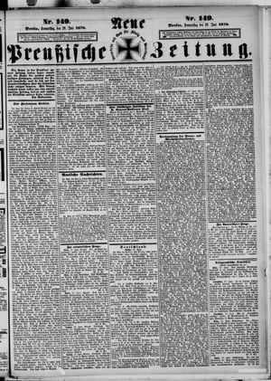 Neue preußische Zeitung vom 29.06.1876