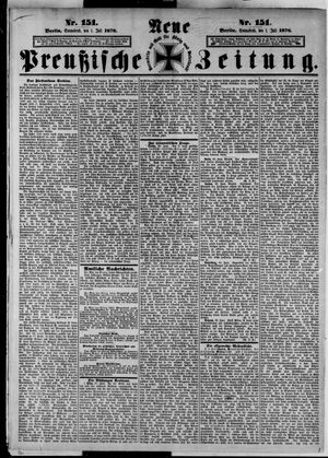 Neue preußische Zeitung vom 01.07.1876