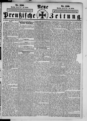 Neue preußische Zeitung vom 07.07.1876
