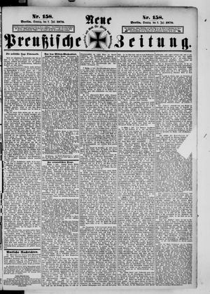 Neue preußische Zeitung vom 09.07.1876