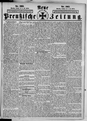 Neue preußische Zeitung vom 18.07.1876