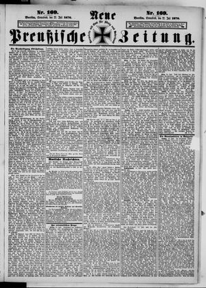 Neue preußische Zeitung vom 22.07.1876