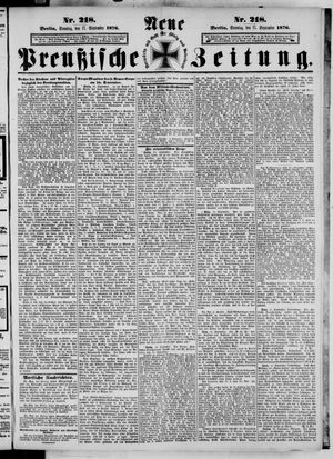 Neue preußische Zeitung vom 17.09.1876