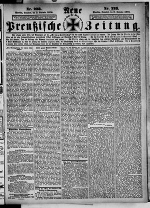 Neue preußische Zeitung vom 23.09.1876