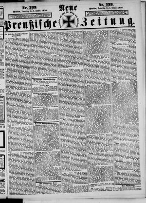 Neue preußische Zeitung vom 05.10.1876