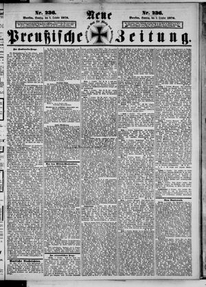 Neue preußische Zeitung vom 08.10.1876