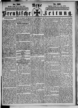 Neue preußische Zeitung vom 10.10.1876