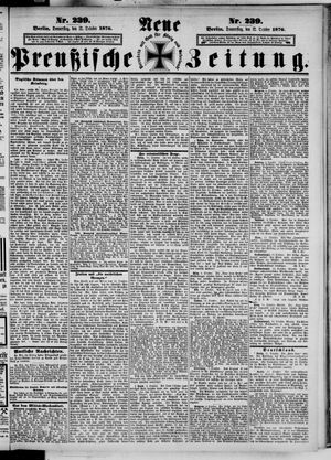 Neue preußische Zeitung vom 12.10.1876