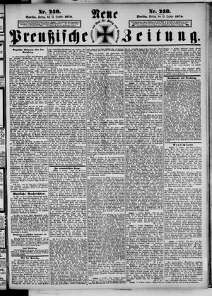 Neue preußische Zeitung vom 13.10.1876