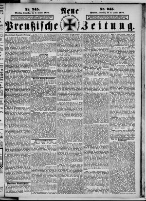 Neue preußische Zeitung vom 19.10.1876