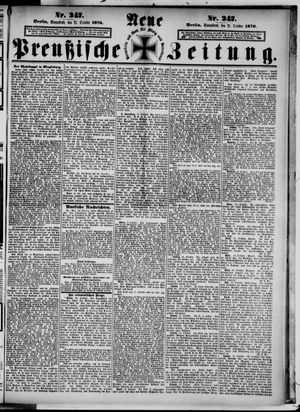 Neue preußische Zeitung vom 21.10.1876